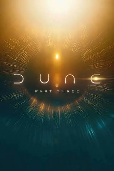 Dune Part Three official poster